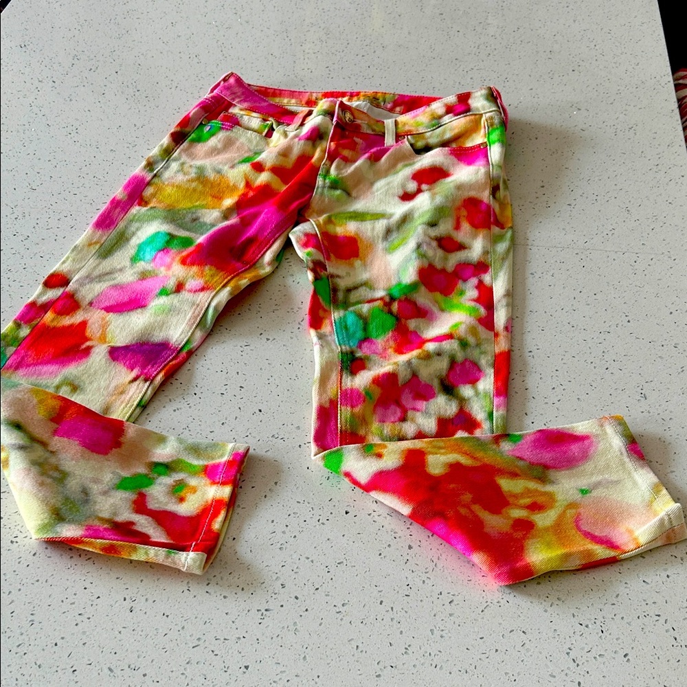 Kate Spade Multicolor Tie-Dye Pants